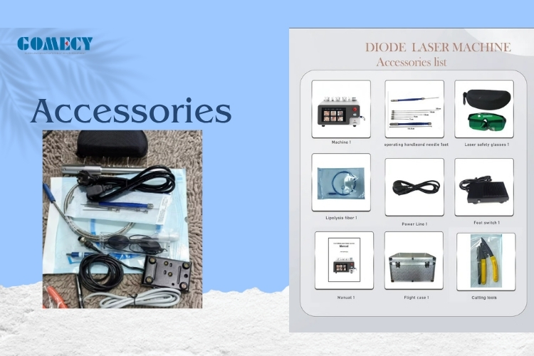 3 in 1 Triple-Wavelength 635/980/1470nm Laser System for Face Lifting Vascular Removal