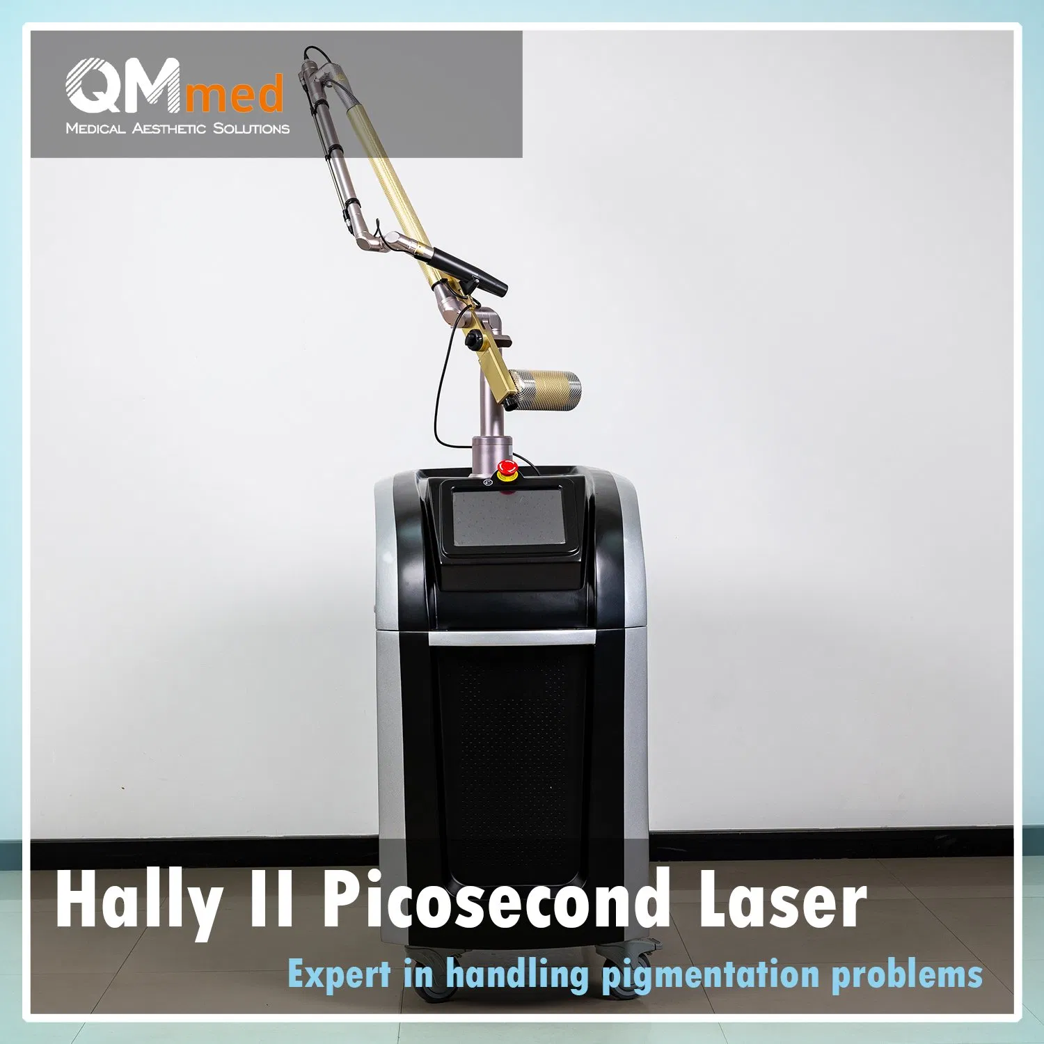 Professional Precision Pico Second Laser System with Ultra-Short Pulses and Honeycomb Focused Tech for Pigmentation Removal, Tattoo Removal
