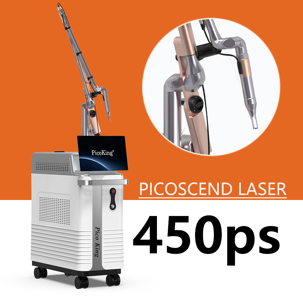 PicoKing Professional Tattoo Removal 730ps Picosecond Laser 4-in-1 Machine