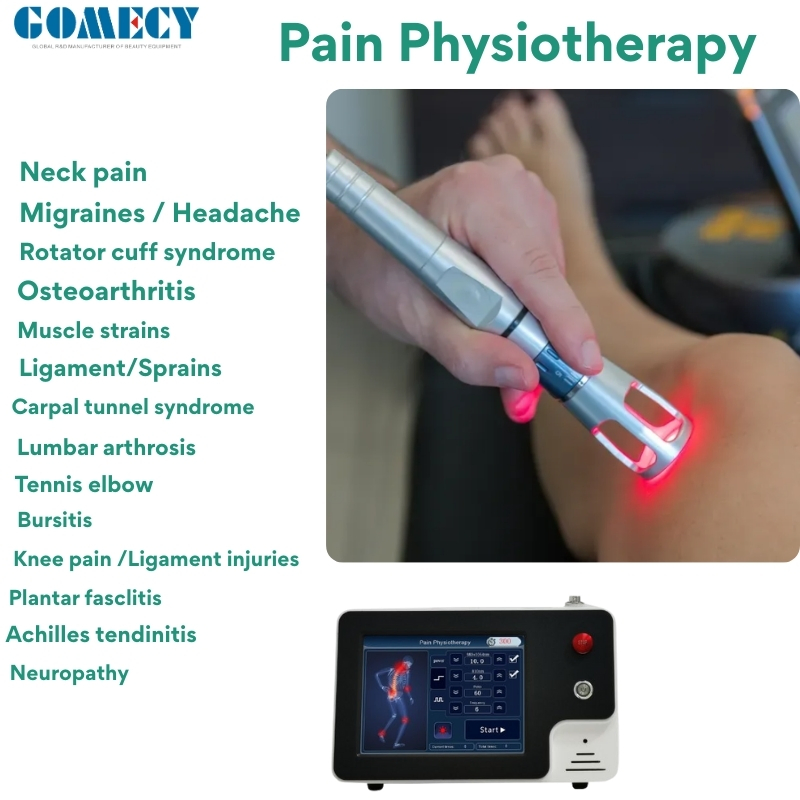 Professional Class IV Laser Therapy Device 810nm 980nm 1064nm Multi-Wavelength System for Pain Inflammation Recovery