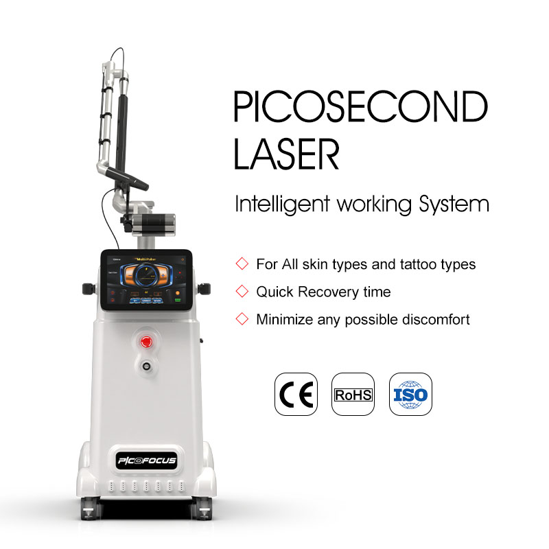 Q Switch 532nm 1064nm Pigment Removal Skin Rejuvenation Picosecond Laser Tattoo Removal Laser Picosecond Machine