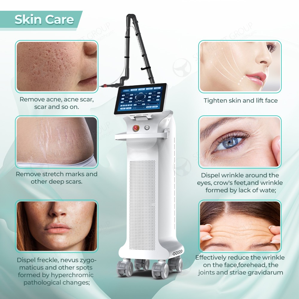 High Quality Newest Factory Price Ablative Co2 Fractional Laser Machine for Beauty Salon Equipment
