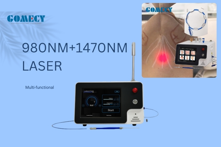 635nm 980nm 1470nm 3 Wavelength Laser System for Face Lift, Vascular Therapy &amp; Anti-Aging Procedures
