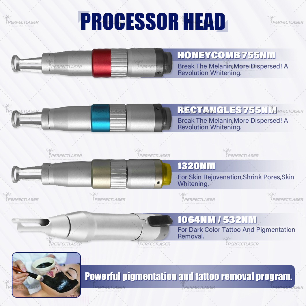 2025 Hot Sale Long Pulse Pico Laser Machine Tattoo Treatment Device Picosecond Laser Tattoo Removal Ultra Picosecond Machine