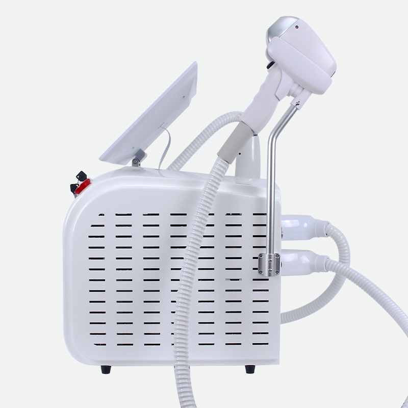 Portable 2 in 1 Laser Beauty Machine Hair Removal Tattoo Removal 808nm Diode Laser Picosecond Laser System
