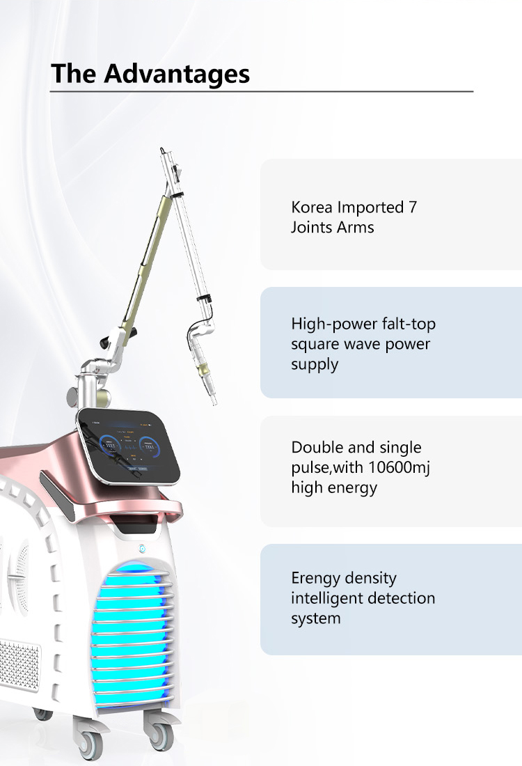 Beijing Sanhe Beauty Picosecond Q-Switched NdYAG Laser Machine OPT Technology 1064nm/532nm Wavelengths 3000W Power For