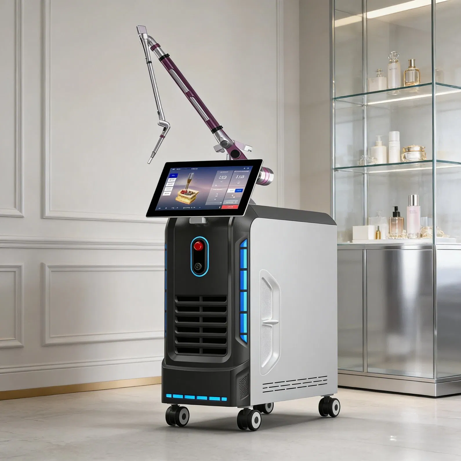 High-Performance ND YAG Laser System for Pigment Treatment