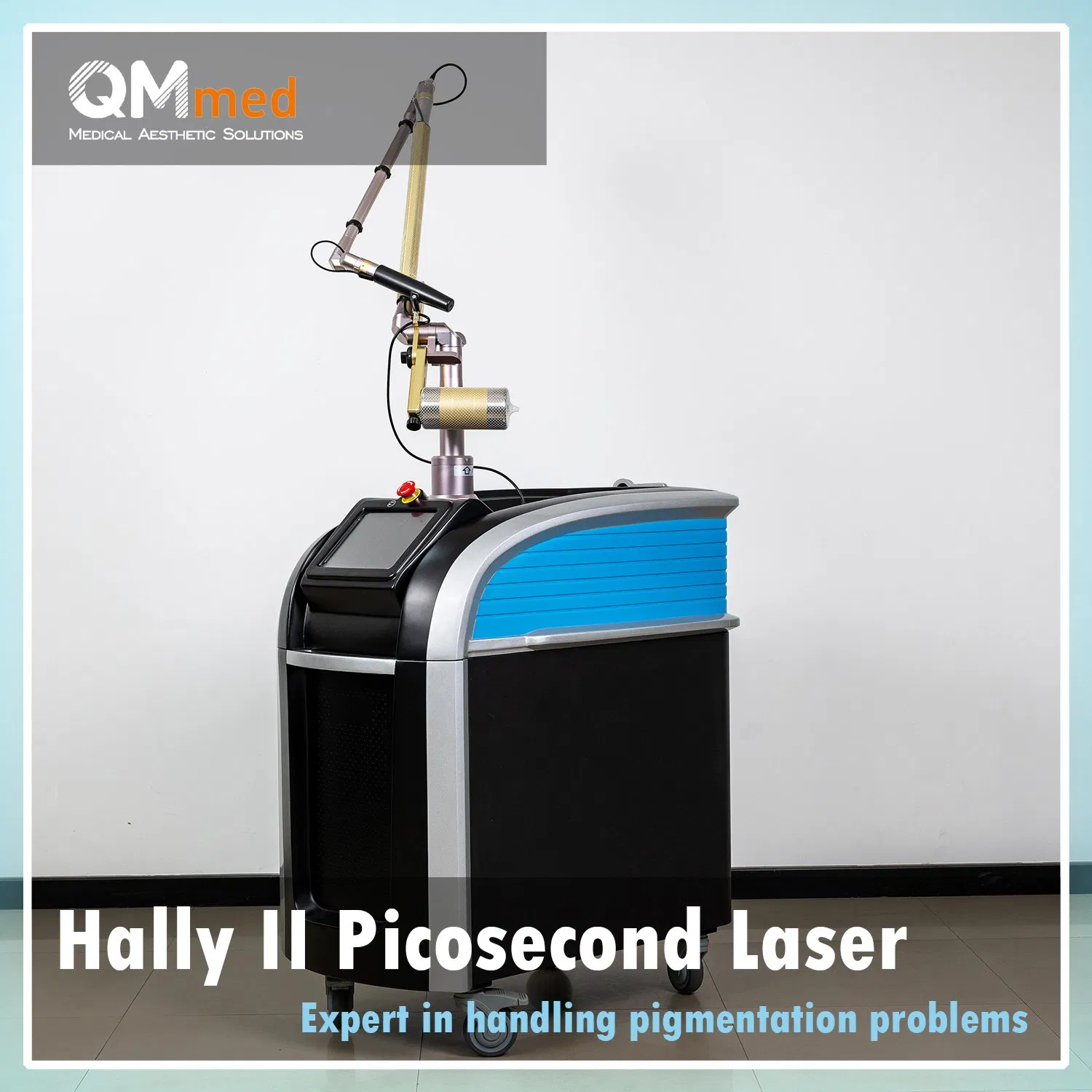 Professional Precision Pico Second Laser System with Ultra-Short Pulses and Honeycomb Focused Tech for Pigmentation Removal, Tattoo Removal