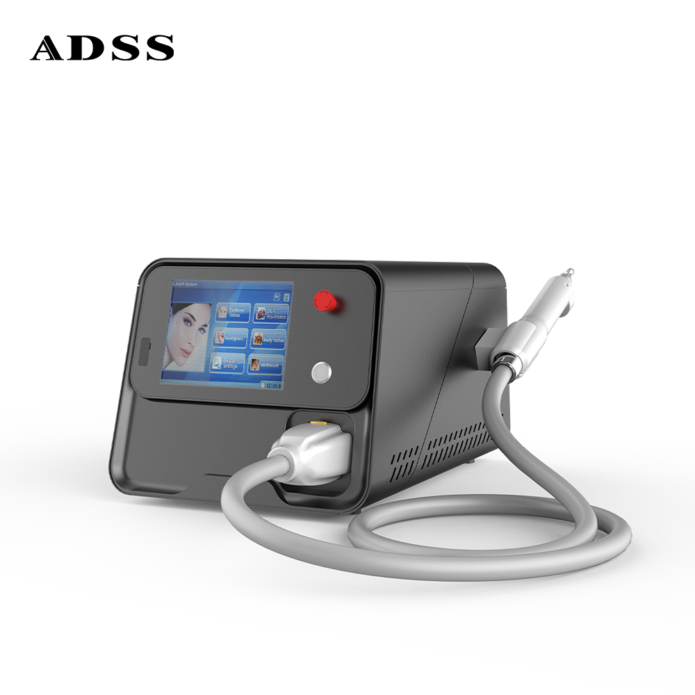 ADSS Professional Portable Carbon Peeling Qswitch Nd Yag Pico Laser Tattoo Removal Machine