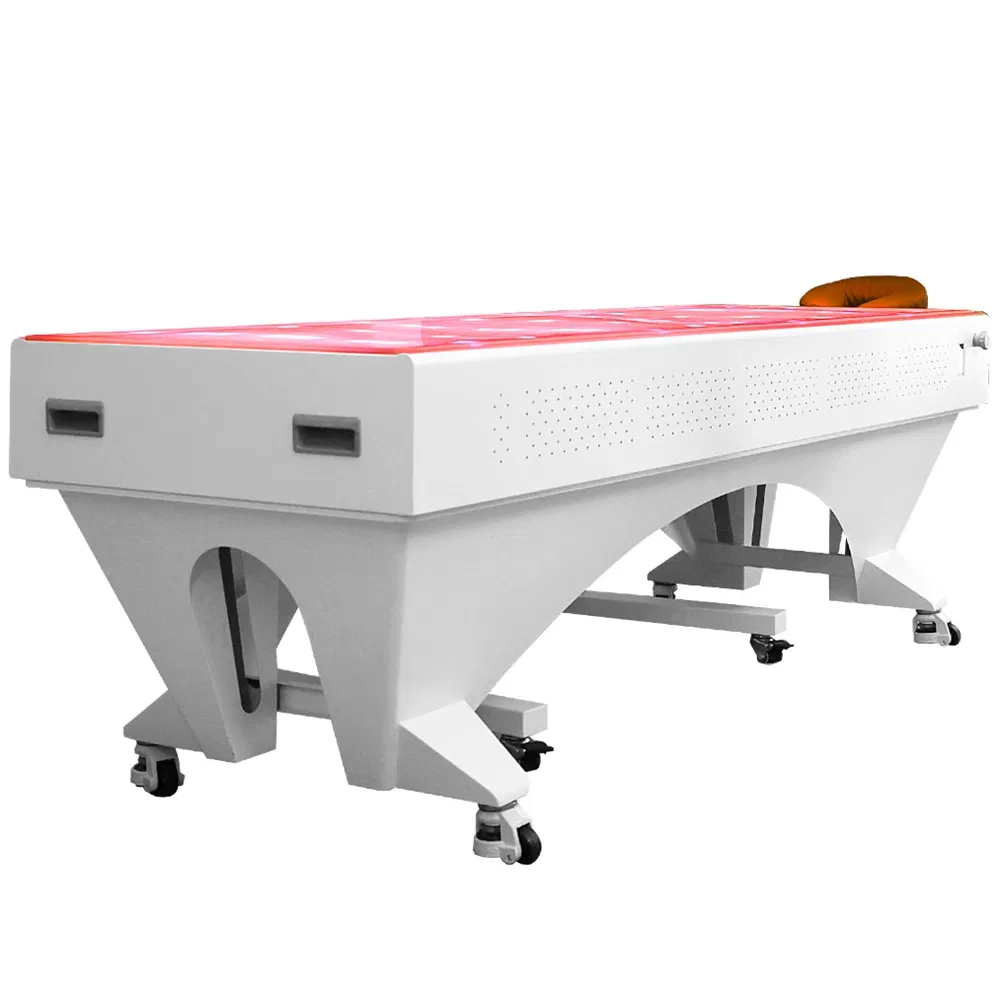 Full Body Laser LED Red Light Therapy Bed for Clinic Skin Beauty SPA Salon, Near Infrared Heating Pain Relief Wrinkle Reduction System Factory Wholesale