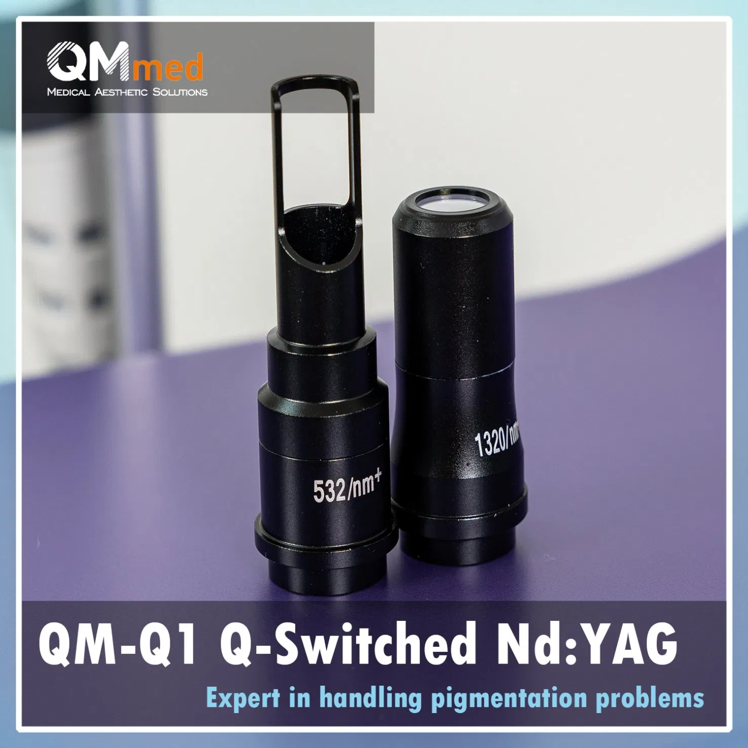 Professional Q-Switched ND YAG Laser System for 1064nm Dermal Pigmentation &amp; Clinic Birthmark Removal