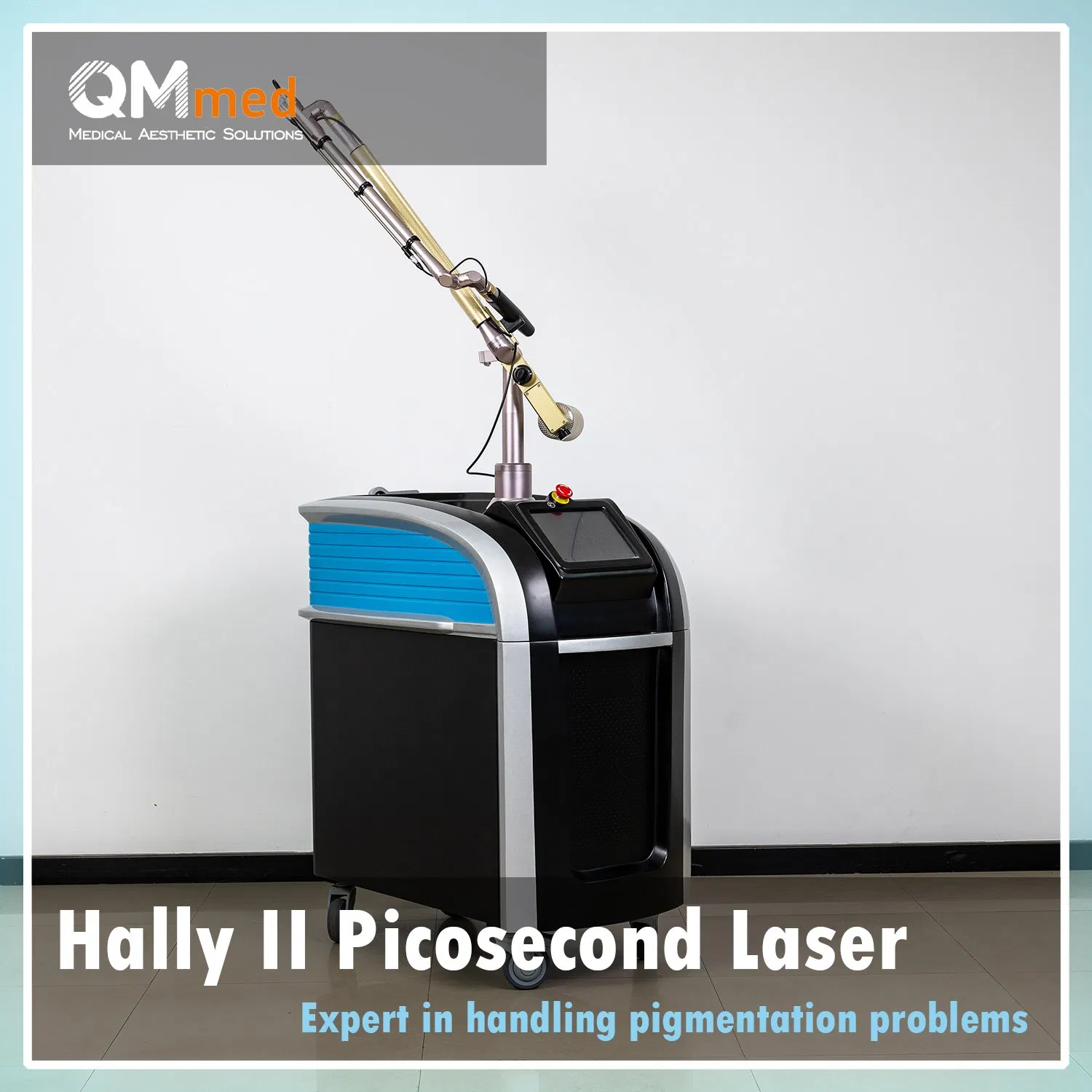 Professional Precision Pico Second Laser System with Ultra-Short Pulses and Honeycomb Focused Tech for Pigmentation Removal, Tattoo Removal
