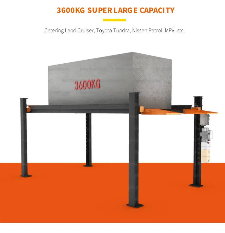 Four Post Lift Details