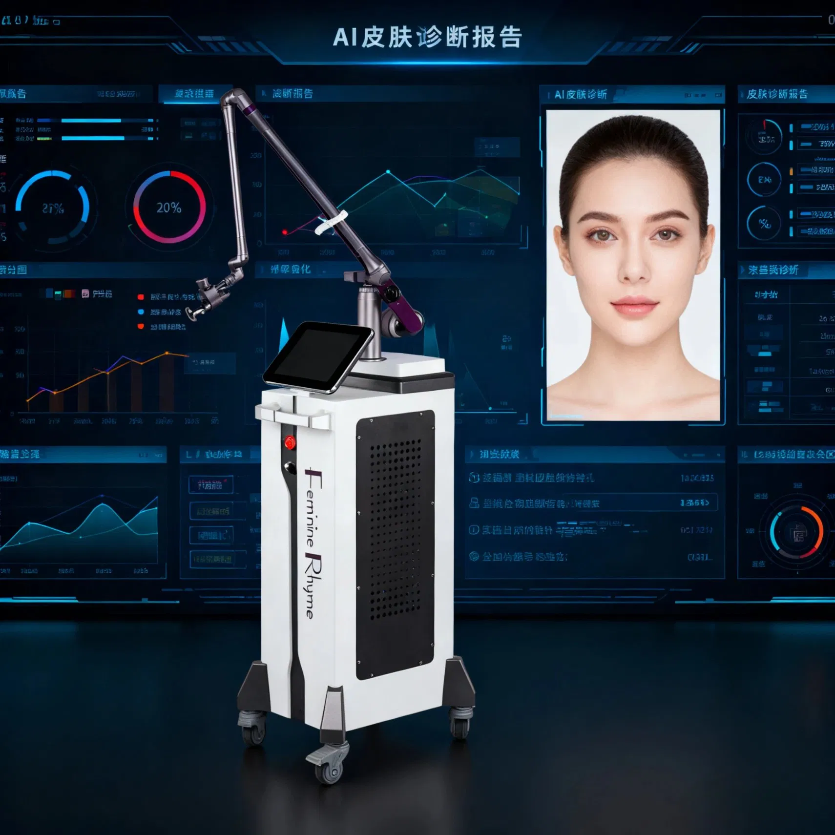 Advanced CO2 Laser Treatment System for Acne Scars
