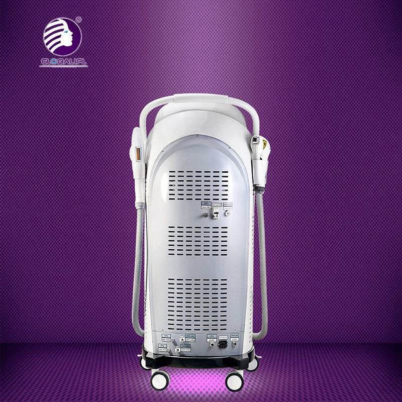 IPL System for Optional Diode Laser Hair Removal Permanently Machine