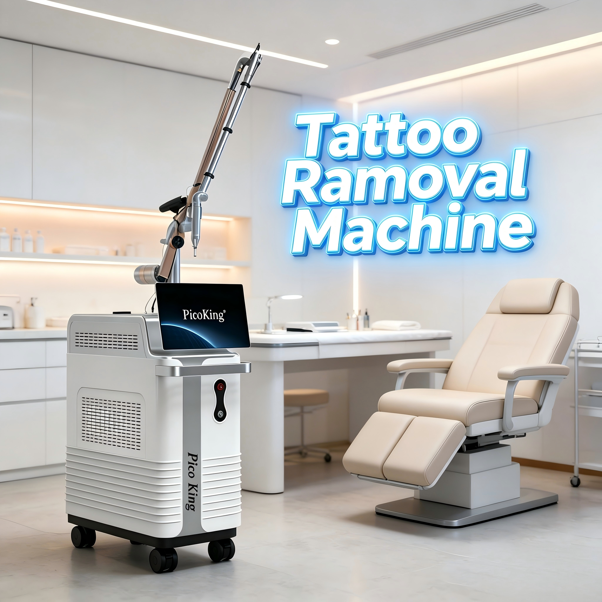 4-in-1 Pico Laser Machine Pigment Removal Tattoo Removal &amp; Skin Rejuvenation