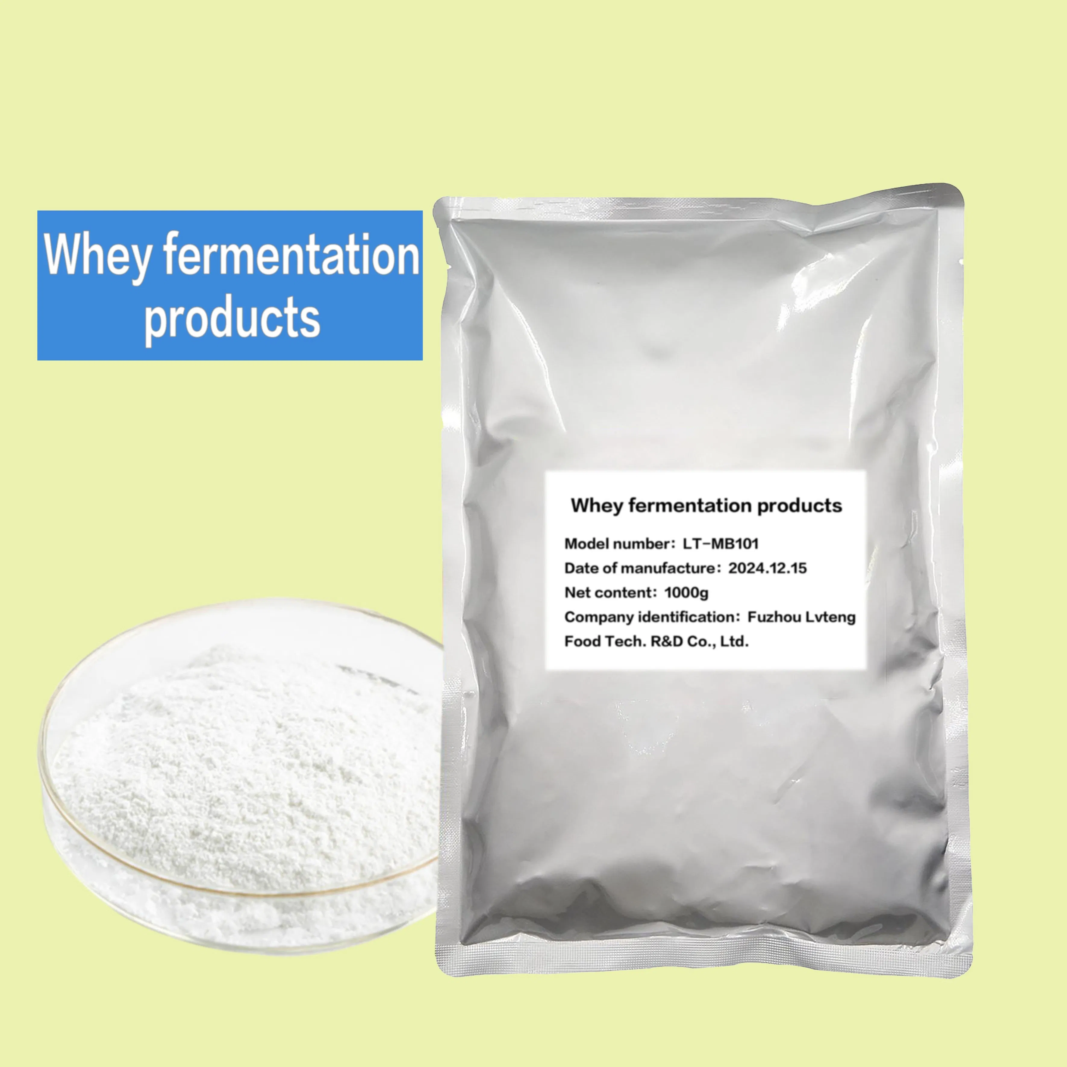 O conservante de fermentação de soro de leite natural é utilizado para inibir bactérias em diversos alimentos