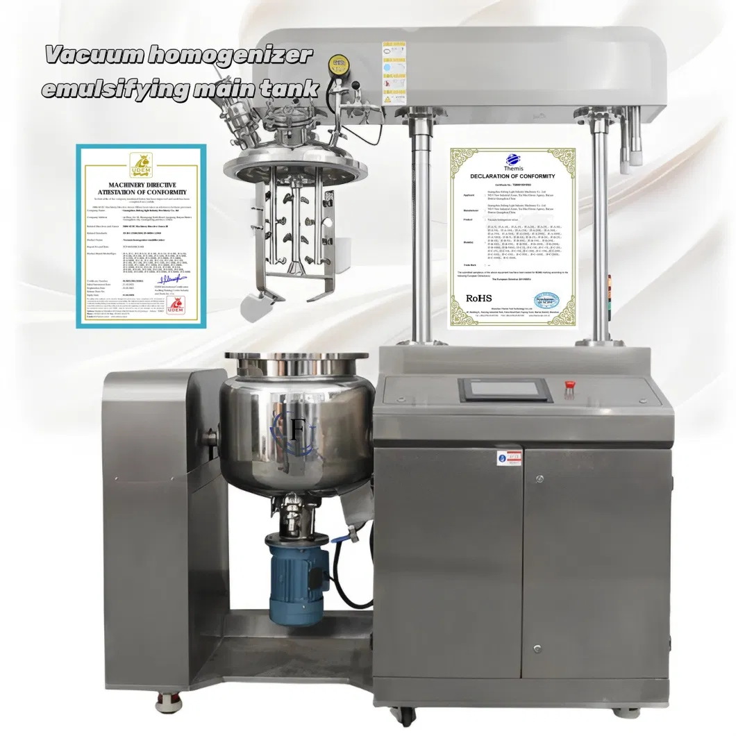 Misturador Emulsificante Cosmético