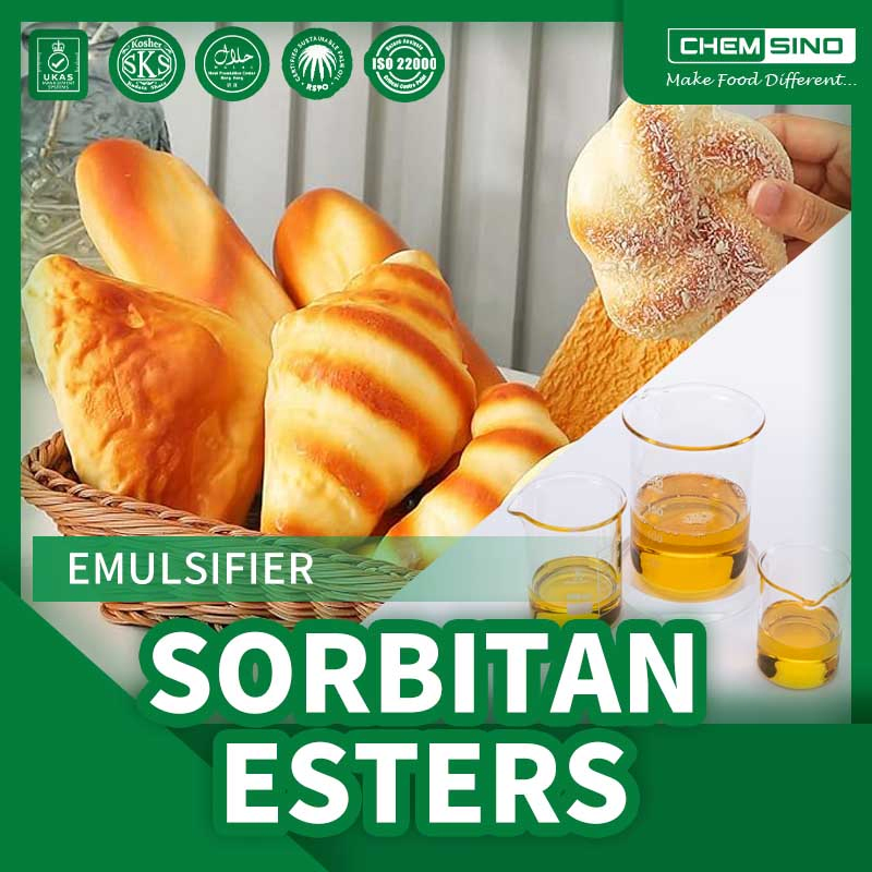 Emulsificante direto de fábrica ésteres de sorbitano surfactante não iônico usos para cosméticos