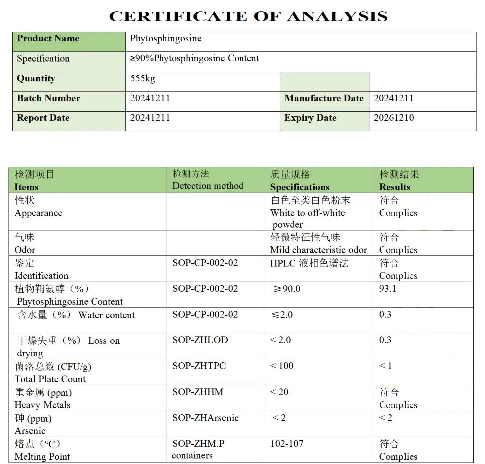 Phytosphingosine Powder