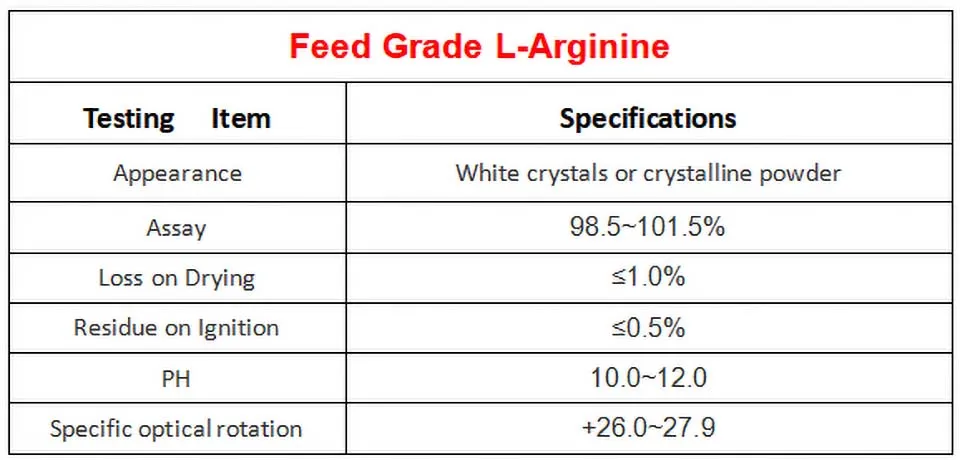 L-Arginina 98.5%