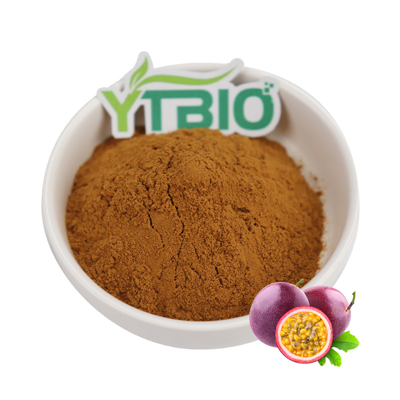 Ytbio Fornecimento 4: 1 Pó de Extrato de Flor da Paixão Passiflora Caerulea Extrato Herbal Botânico