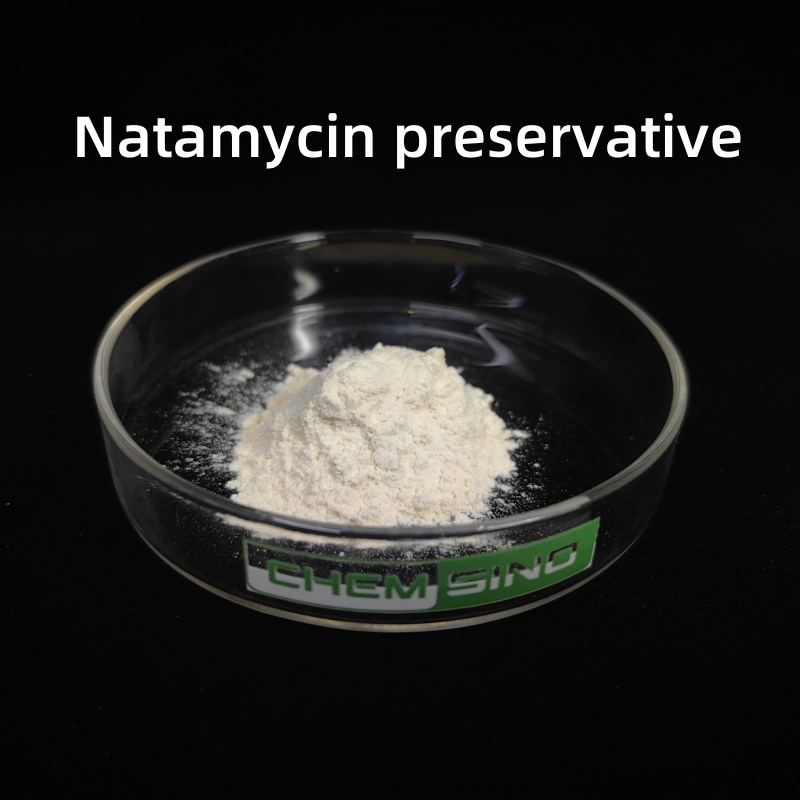 E235 Fornecedor de Conservante Natamicina de Alta Pureza Aprovado pela FDA Amostra Grátis CAS 7681-93-8