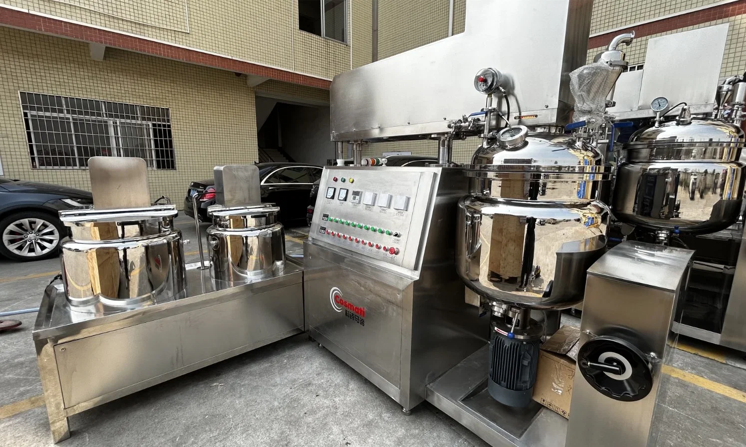 200L Equipamento de Produção de Cosméticos Emulsificador Homogeneizador a Vácuo de Maionese