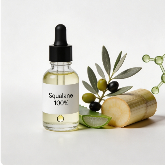 Squalano Emoliente Natural e Ingrediente Ativo Cosmético Antienvelhecimento para Cuidados com a Pele