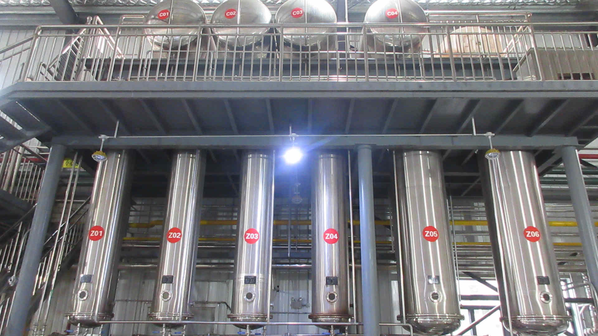 Coluna de Adsorção - Equipamento de Purificação por Resina para Extratos Vegetais