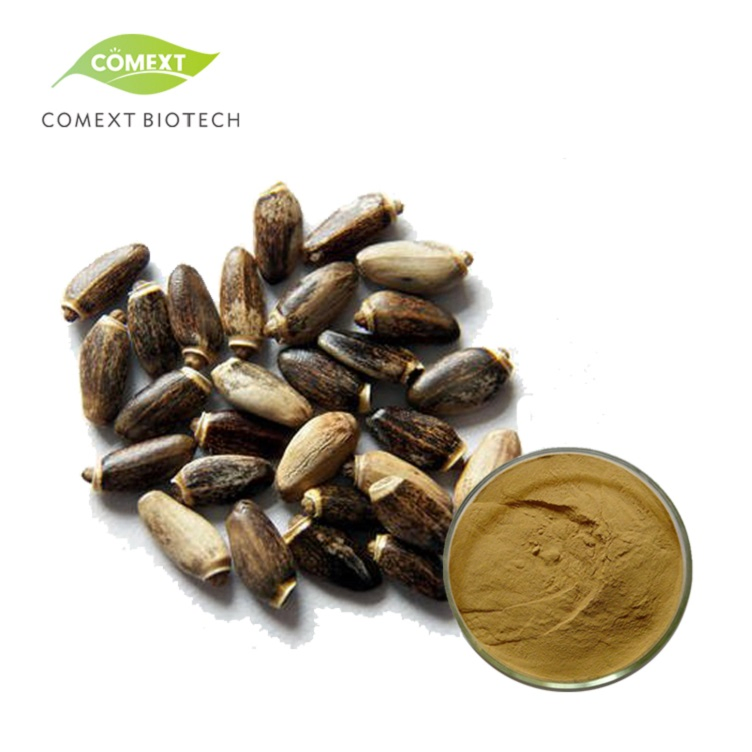 Pó de Semente de Cardo Mariano Comext Herbal 30% Silybins HPLC UV 40%~80% Solúvel em Água 40% Extrato de Cardo de Leite Silymarin para Saúde do Fígado