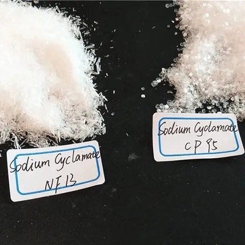 Adoçante Ciclamato de Sódio de Grau Alimentício, Adoçante de Alta Intensidade para Alimentos e Bebidas