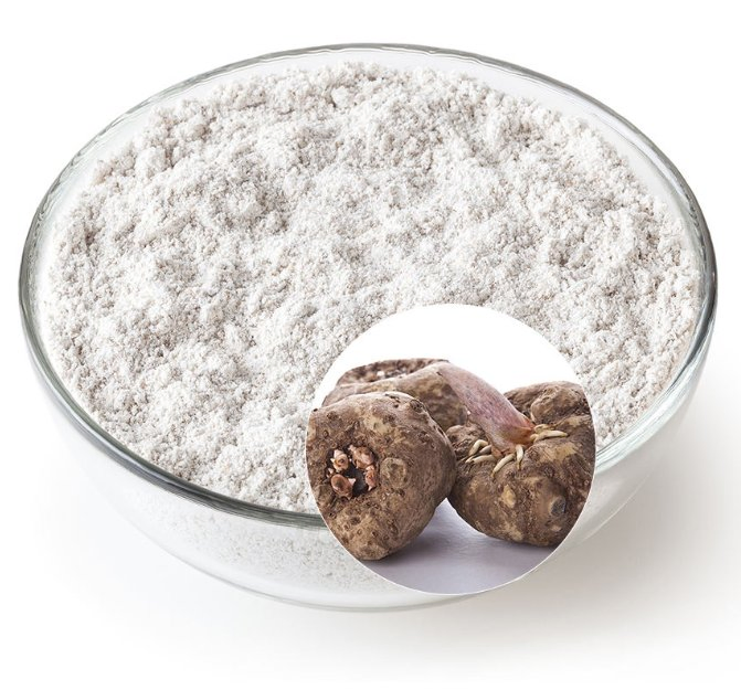Preço de Fábrica de Goma Konjac Pura Alta para Espessantes Alimentares