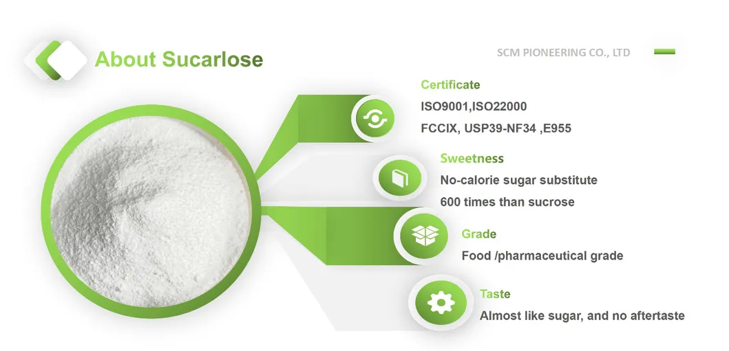 Benefícios da Sucralose