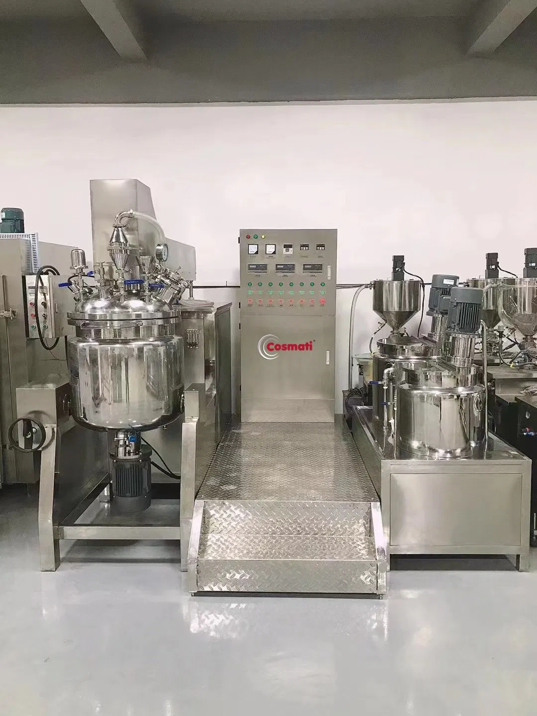 200L Equipamento de Produção de Cosméticos Emulsificador Homogeneizador a Vácuo de Maionese