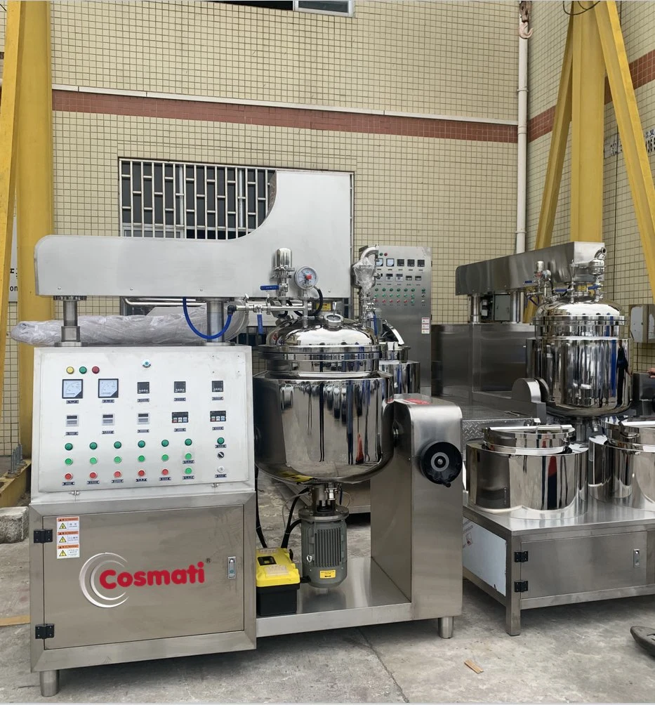 200L Equipamento de Produção de Cosméticos Emulsificador Homogeneizador a Vácuo de Maionese