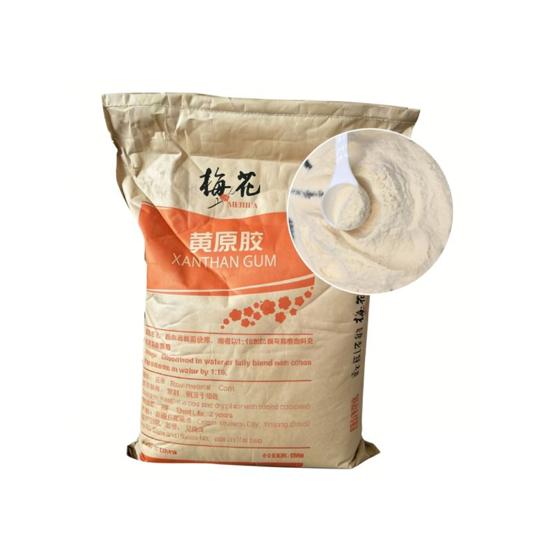 Molecular E415 Grau Alimentício Fufeng Meihua China Aditivo Alimentar Espessantes &amp; Emulsificantes Goma Xantana
