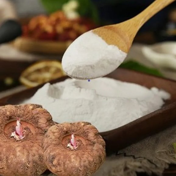 Preço de Fábrica de Goma Konjac Pura Alta para Espessantes Alimentares