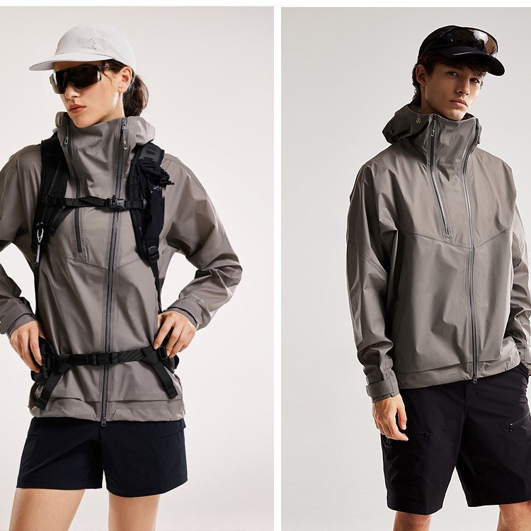 Waterproof Windproof Outdoor Hiking 3 Layer Seam Sealed Rain Mountaineering Camping Tactical