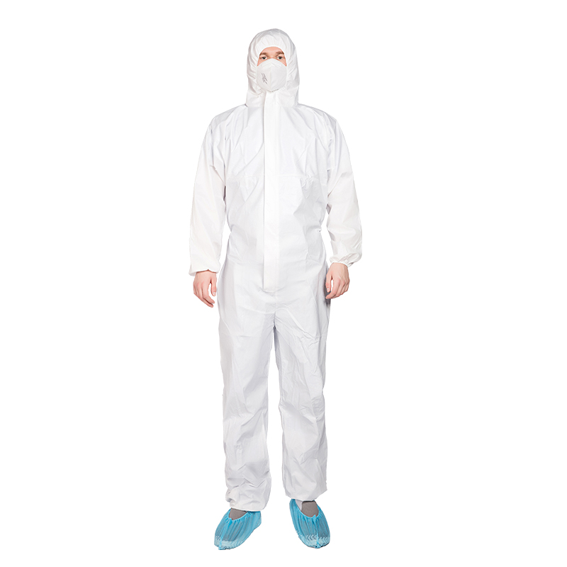 Industrial Safety Chemical Single Use Pharmaceutical Waterproof Industrial Coverall