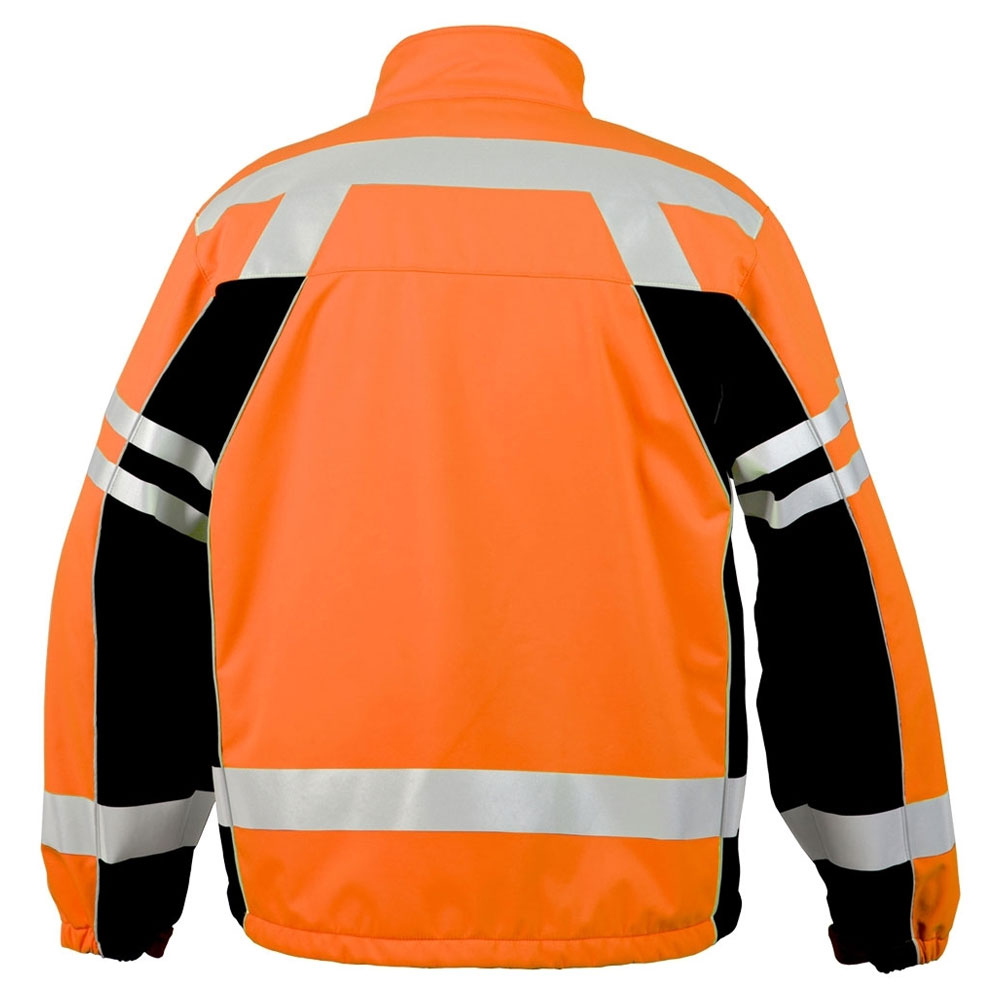 New Arrivals Men's High Visibility Reflective Thermal Safety Jacket Custom Polyester Workwear Waterproof Coats Mechanical Work