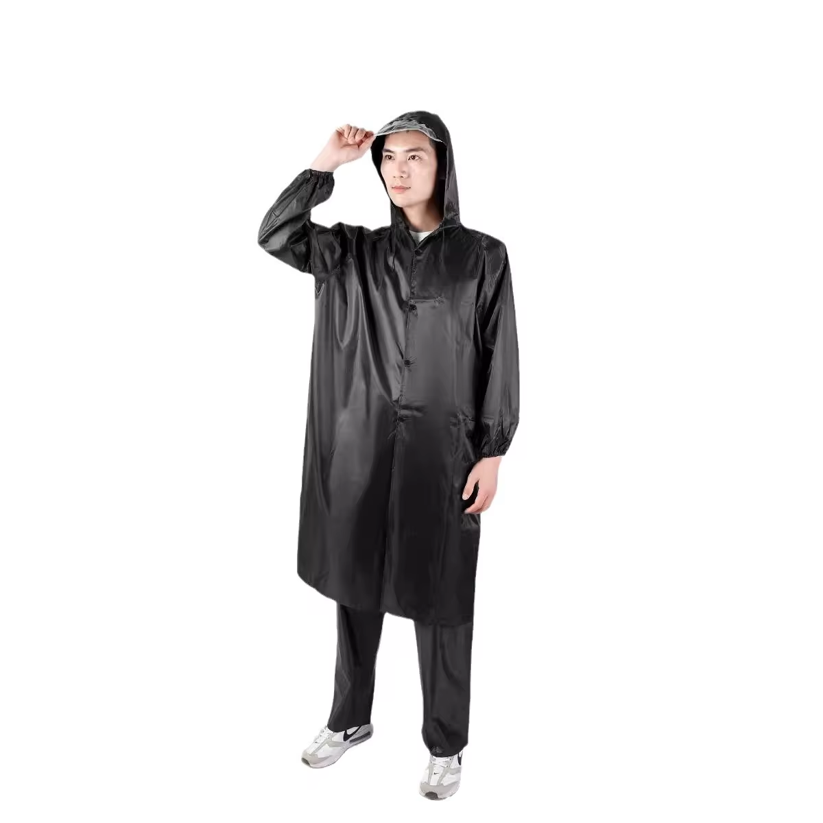 Outdoor Portable Oxford Custom Logo Adult Reflective Riding Hiking Camping Travel Waterproof Safety Rain Best Seller