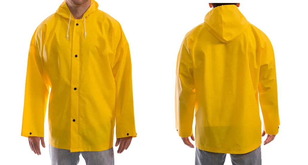 Yellow Waterproof Workwear High Quality Safety Jacket Wear Raincoat