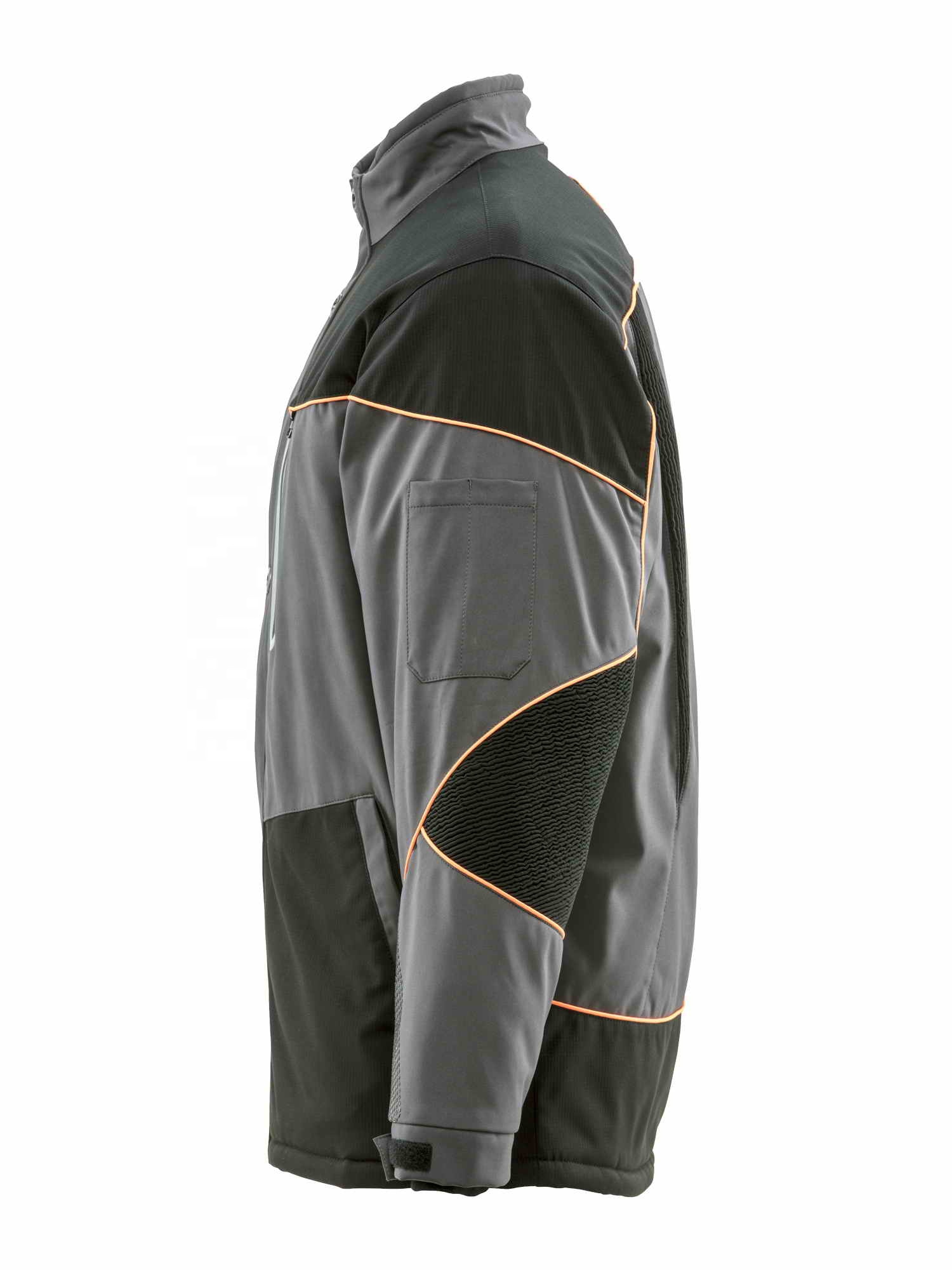 Work Jacket Work Clothing With Reflector,europe Custom Winter Wear Insulated Men's Heated Jacket,winter Mens Puffer Jacket Men