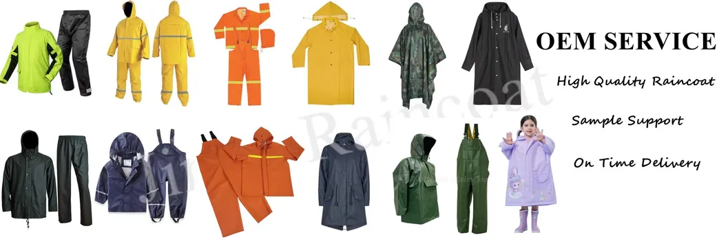 Customized Reusable Emergency Vinyl Raincoat Poncho Foldable Waterproof Plastic PVC Rain Cape
