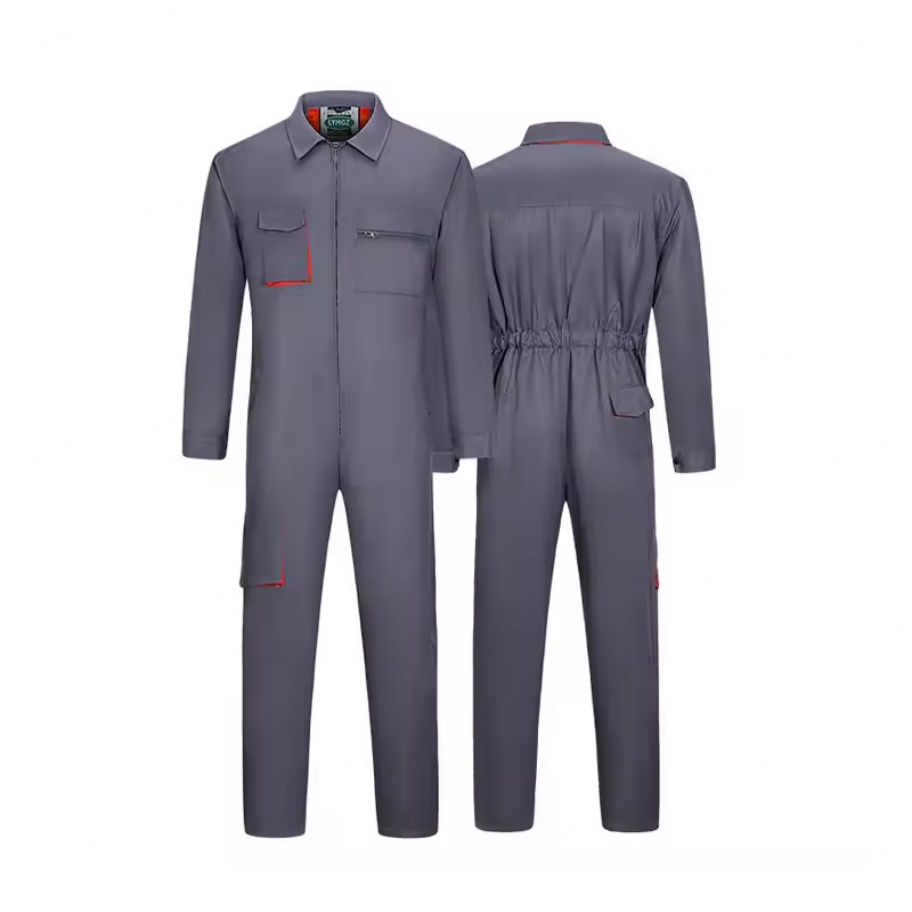 Men's Breathable Industrial Work Coveralls Water Proof Level a Fire Protection Overall Suit for Workshop Comfort Wear
