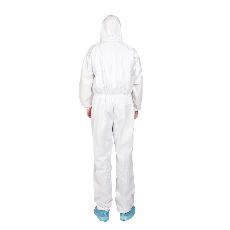 Industrial Safety Chemical Single Use Pharmaceutical Waterproof Industrial Coverall