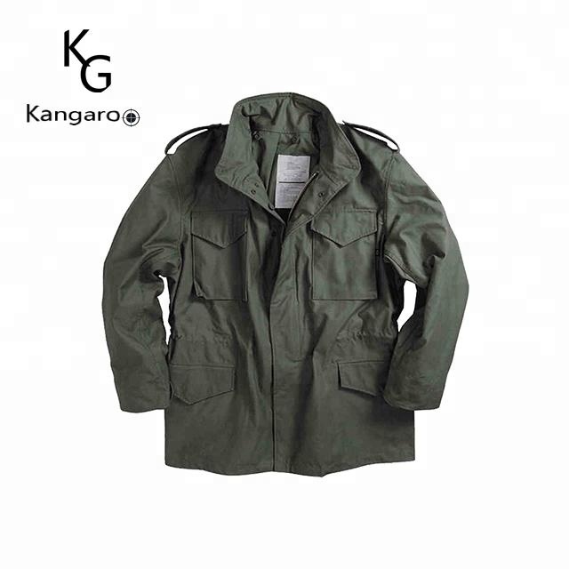 Classic Windbreak Nylon Cotton High Tear Resistant US M65 Field Jacket Parka