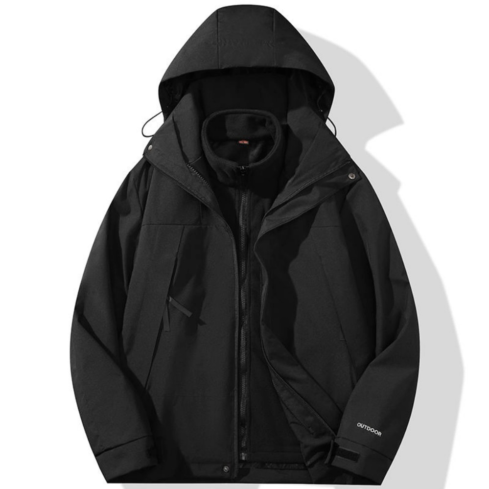 Men's Sports Outdoor Waterproof Custom Golf Rain Active Softshell Breathable Comfort Chaqueta Work Zipper Fashion Customizable Logo Wear Resistant Jacket