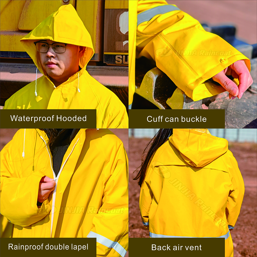 Raincoat details 3